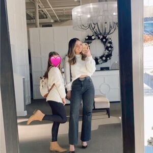 Garage Black Wide Leg Jeans